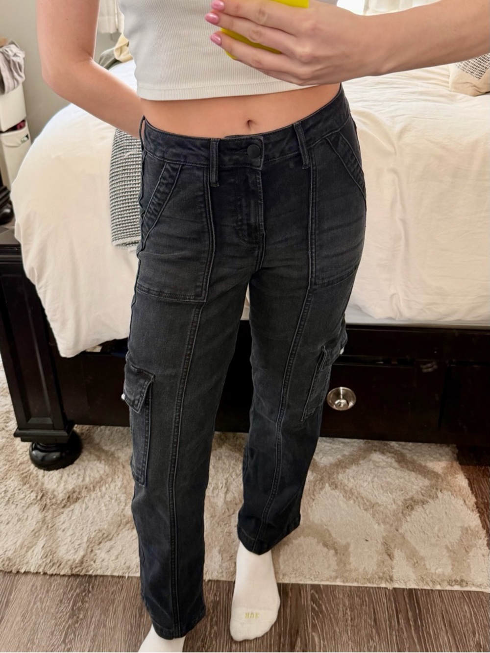 Altar’d State Iggy Cargo Straight Jeans